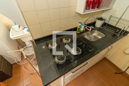 Apartamento à venda com 53m², 1 quarto e 1 vagaDetalhe Cozinha 