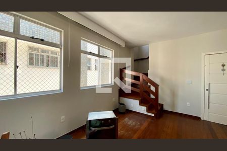 Sala de apartamento à venda com 4 quartos, 190m² em Barroca, Belo Horizonte