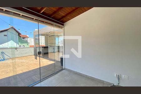 Varanda gourmet de apartamento à venda com 4 quartos, 190m² em Barroca, Belo Horizonte