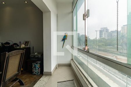 Varanda da Sala de apartamento à venda com 2 quartos, 100m² em Liberdade, São Paulo