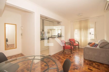 Sala de apartamento para alugar com 1 quarto, 45m² em Jardim Lindóia, Porto Alegre