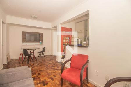 Sala de apartamento para alugar com 1 quarto, 45m² em Jardim Lindóia, Porto Alegre