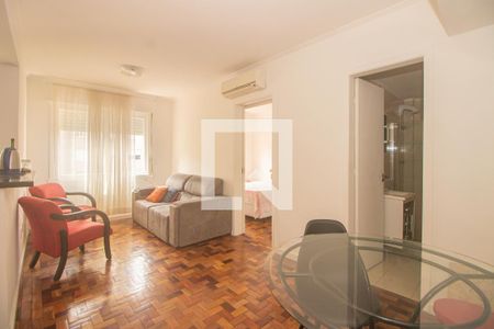 Sala de apartamento para alugar com 1 quarto, 45m² em Jardim Lindóia, Porto Alegre