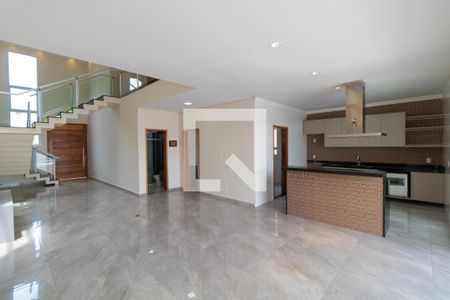 Salas de casa de condomínio para alugar com 3 quartos, 260m² em Swiss Park, Campinas