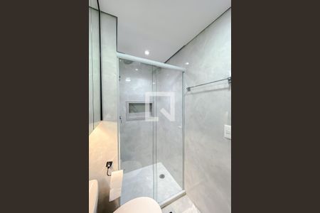 Banheiro de kitnet/studio à venda com 1 quarto, 23m² em Paraíso, São Paulo