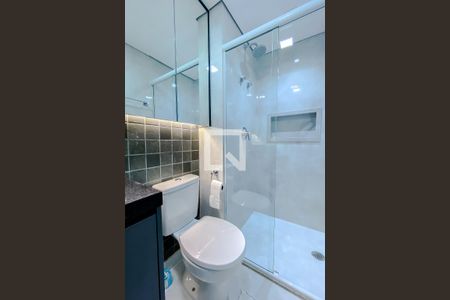 Banheiro de kitnet/studio à venda com 1 quarto, 23m² em Paraíso, São Paulo