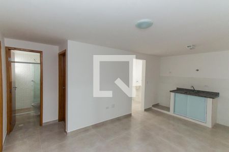 Sala e Cozinha   de apartamento para alugar com 2 quartos, 45m² em Vila Maria Alta, São Paulo