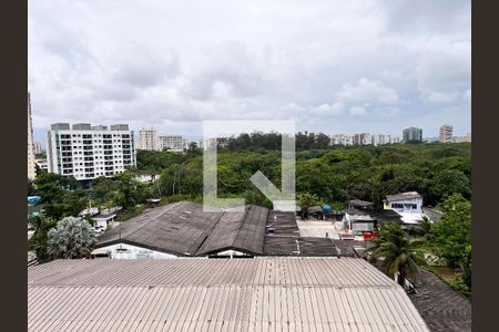 Varanda vista de apartamento à venda com 1 quarto, 40m² em Jacarepaguá, Rio de Janeiro