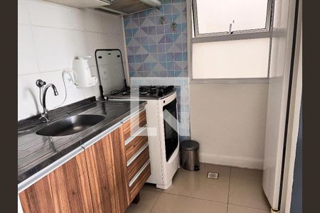 Cozinha de apartamento à venda com 1 quarto, 40m² em Jacarepaguá, Rio de Janeiro