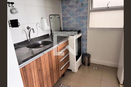 Cozinha de apartamento à venda com 1 quarto, 40m² em Jacarepaguá, Rio de Janeiro
