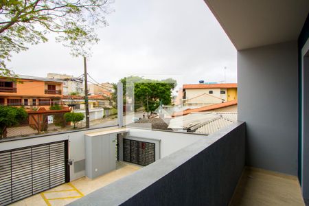 Varanda do quarto 1 de apartamento à venda com 2 quartos, 43m² em Paraíso, Santo André