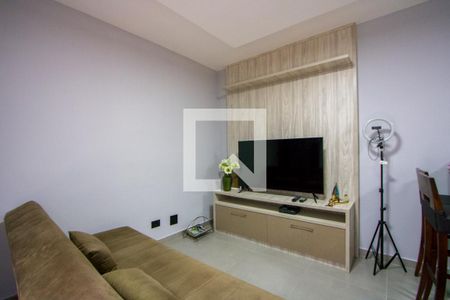 Sala de apartamento à venda com 2 quartos, 43m² em Paraíso, Santo André
