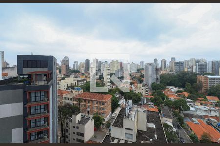 Vista da Varanda de kitnet/studio à venda com 1 quarto, 21m² em Vila Mariana, São Paulo