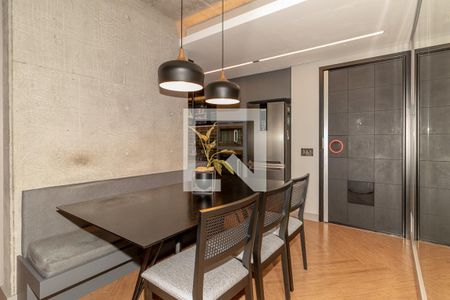 Cozinha e Jantar de apartamento à venda com 1 quarto, 70m² em Petrópolis, Porto Alegre