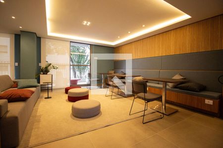 Apartamento para alugar com 25m², 1 quarto e sem vagaÁrea comum - Salão de festas