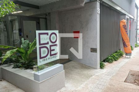 Apartamento para alugar com 25m², 1 quarto e sem vagaFachada e portaria