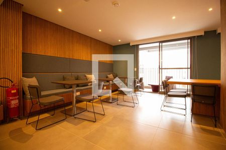 Apartamento para alugar com 25m², 1 quarto e sem vagaÁrea comum - Salão de festas