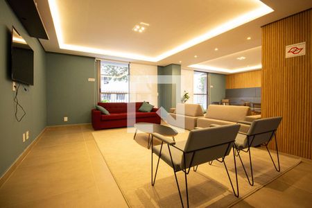 Apartamento para alugar com 25m², 1 quarto e sem vagaÁrea comum - Salão de festas