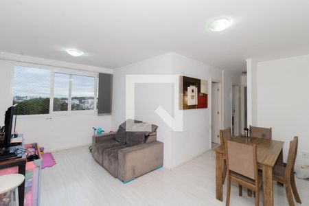 Sala de apartamento à venda com 3 quartos, 77m² em Marechal Rondon, Canoas