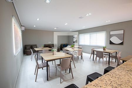 Apartamento para alugar com 46m², 2 quartos e 1 vaga Apartamento para alugar com 46m², 2 quartos e 1 vagaÁrea comum - Salão de festas