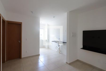 Sala de apartamento para alugar com 2 quartos, 46m² em Campos Elíseos, Ribeirão Preto