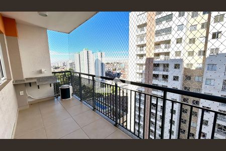 Varanda da Sala de apartamento para alugar com 3 quartos, 75m² em Picanço, Guarulhos