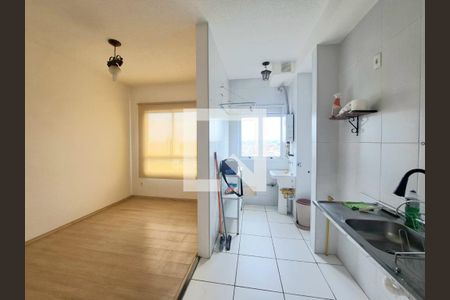 Sala/Cozinha de apartamento à venda com 2 quartos, 51m² em Novo Osasco, Osasco