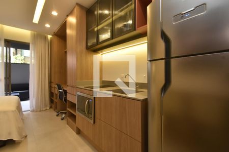 Studio à venda com 27m², 1 quarto e sem vagaCozinha
