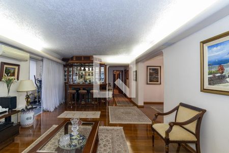 Sala de apartamento para alugar com 4 quartos, 208m² em Indianópolis, São Paulo