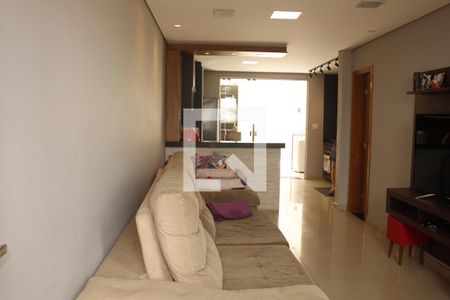 sala de casa de condomínio à venda com 2 quartos, 120m² em Nacional, Contagem