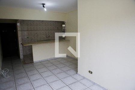 Sala  de apartamento à venda com 3 quartos, 73m² em Jardim Utinga, Santo André