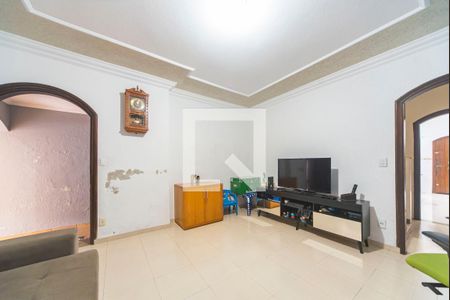 Sala de casa à venda com 3 quartos, 159m² em Vila Homero Thon, Santo André