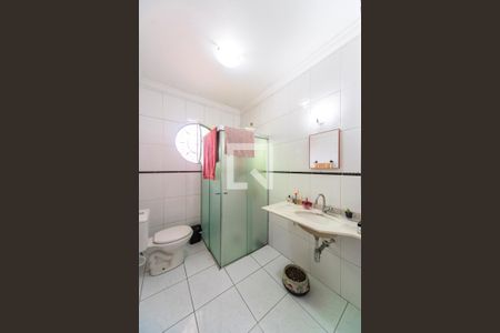 Banheiro Social de casa à venda com 3 quartos, 159m² em Vila Homero Thon, Santo André