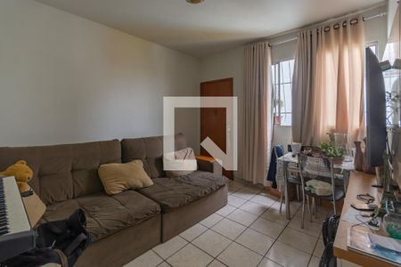 Sala de apartamento à venda com 2 quartos, 46m² em Santa Monica, Belo Horizonte