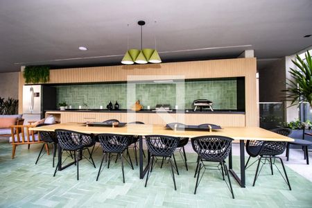 Studio à venda com 25m², 1 quarto e sem vagaÁrea comum - Churrasqueira 