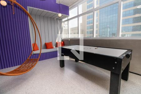Studio à venda com 25m², 1 quarto e sem vagaÁrea comum - Sala de jogos 