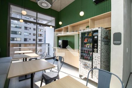 Studio à venda com 25m², 1 quarto e sem vagaÁrea comum - Espaço gourmet e conveniència 