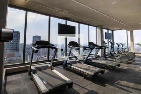 Studio à venda com 25m², 1 quarto e sem vagaÁrea comum - Academia, esteiras 