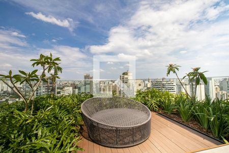 Studio à venda com 25m², 1 quarto e sem vagaÁrea comum - Cobertura, paisagismo 