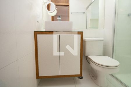 Apartamento à venda com 58m², 1 quarto e 1 vaga Apartamento à venda com 58m², 1 quarto e 1 vagaBanheiro, panorâmica