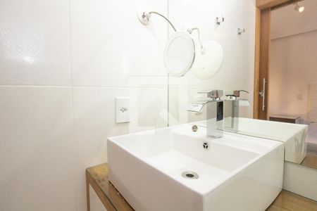 Apartamento à venda com 58m², 1 quarto e 1 vaga Apartamento à venda com 58m², 1 quarto e 1 vagaBanheiro, Cuba da pia