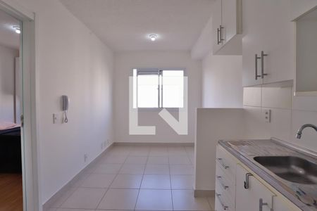 Sala/Cozinha de apartamento para alugar com 1 quarto, 27m² em Brás, São Paulo