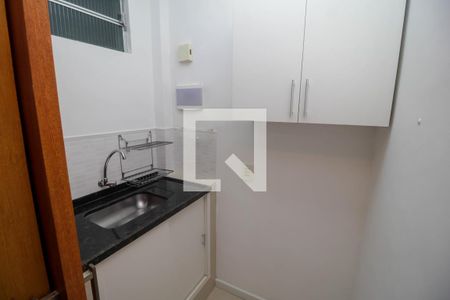 Cozinha de kitnet/studio à venda com 1 quarto, 28m² em Centro, Rio de Janeiro