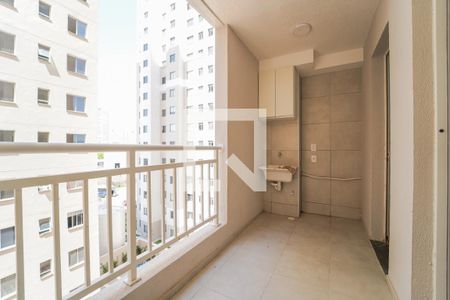 Sacada de apartamento para alugar com 2 quartos, 41m² em Várzea da Barra Funda, São Paulo