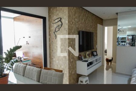 Sala de apartamento à venda com 2 quartos, 59m² em Vila Osasco, Osasco