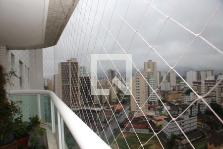 Varanda da Sala de apartamento para alugar com 2 quartos, 104m² em Vila Caiçara, Praia Grande