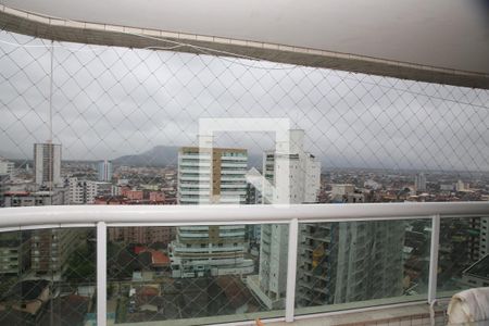 Varanda da Sala de apartamento para alugar com 2 quartos, 104m² em Vila Caiçara, Praia Grande