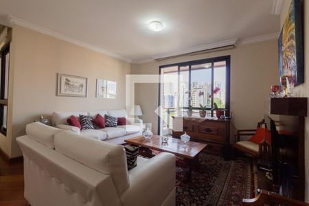 Sala de apartamento à venda com 3 quartos, 133m² em Parque Bairro Morumbi, São Paulo