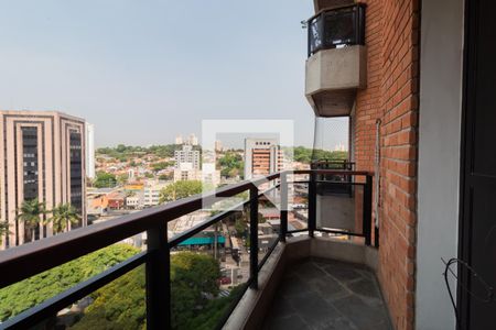 Varanda da Sala de apartamento à venda com 3 quartos, 133m² em Parque Bairro Morumbi, São Paulo