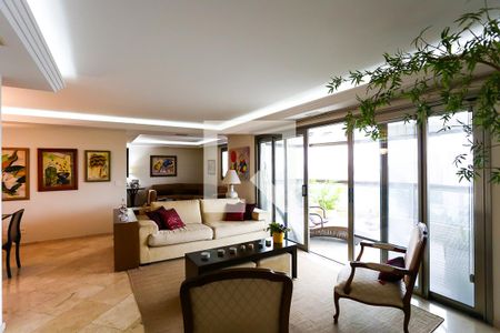 Sala de apartamento à venda com 4 quartos, 227m² em Vila Andrade, São Paulo